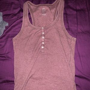 Pink Aerie Ribbed Tank Top